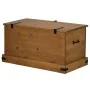 Baúl de almacenamiento HALDEN de madera maciza 91x48x47 cm de , Baúles de almacenamiento - Ref: Foro24-4018401, Precio: 160,4...
