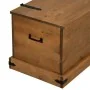 Baúl de almacenamiento HALDEN de madera maciza 91x48x47 cm de , Baúles de almacenamiento - Ref: Foro24-4018401, Precio: 160,4...