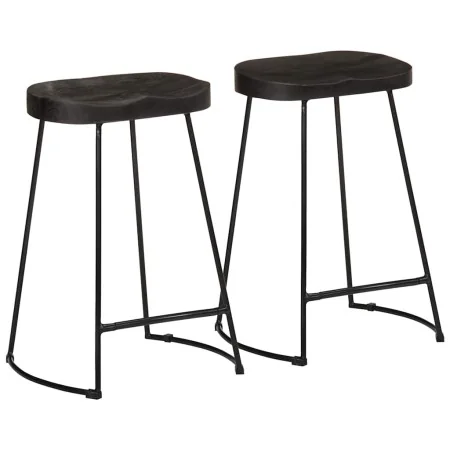 Taburetes de barra 45x40x62 cm madera maciza de mango de , Taburetes de cocina - Ref: Foro24-4013528, Precio: 111,48 €, Descu...