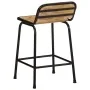 Taburetes de barra 4 uds 46x35,5x70 cm madera maciza de mango de , Taburetes de cocina - Ref: Foro24-4013535, Precio: 225,68 ...