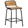 Taburetes de barra 4 uds 46x35,5x70 cm madera maciza de mango de , Taburetes de cocina - Ref: Foro24-4013535, Precio: 225,68 ...