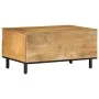 Mesa de centro madera maciza de mango marrón 80x54x40 cm von , Couchtisch - Ref: Foro24-4017733, Preis: 133,20 €, Rabatt: %