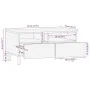 Mesa de centro madera maciza de mango marrón 80x54x40 cm von , Couchtisch - Ref: Foro24-4017733, Preis: 133,20 €, Rabatt: %