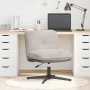 Silla oficina giratoria tejido imitación lana rizada gris claro de , Sillas - Ref: Foro24-4105385, Precio: 117,81 €, Descuent...