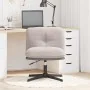 Silla oficina giratoria tejido imitación lana rizada gris claro de , Sillas - Ref: Foro24-4105385, Precio: 117,81 €, Descuent...