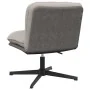 Silla oficina giratoria tejido imitación lana rizada gris claro de , Sillas - Ref: Foro24-4105385, Precio: 117,81 €, Descuent...