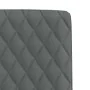 Sillas de comedor 2 unidades tela gris oscuro de , Sillas de comedor - Ref: Foro24-4101122, Precio: 103,64 €, Descuento: %