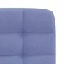 Sillas de comedor 2 uds tela azul jeans de , Sillas de comedor - Ref: Foro24-4101101, Precio: 105,11 €, Descuento: %