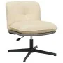 Silla de oficina giratoria tela color crema de , Sillas - Ref: Foro24-4105391, Precio: 115,24 €, Descuento: %