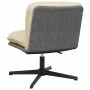 Silla de oficina giratoria tela color crema de , Sillas - Ref: Foro24-4105391, Precio: 115,24 €, Descuento: %