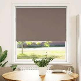 Estor Enrollable Opaco Color Café 95x150 cm Tela Ancho 90,7cm de , Persianas y estores - Ref: Foro24-4010997, Precio: 22,97 €...