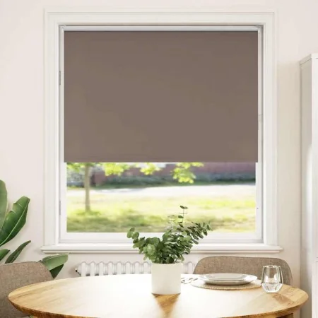 Estor Enrollable Opaco Color Café 95x150 cm Tela Ancho 90,7cm de , Persianas y estores - Ref: Foro24-4010997, Precio: 22,97 €...