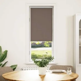 Estor Enrollable Opaco Color Café 50x150 cm Tela Ancho 45,7cm de , Persianas y estores - Ref: Foro24-4010988, Precio: 14,59 €...