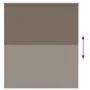 Estor Enrollable Opaco Color Café 120x175 cm Tela Ancho 116,6cm de , Persianas y estores - Ref: Foro24-4011028, Precio: 24,26...