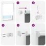Estor Enrollable Opaco Blanco Roto 160x210cm Tela Ancho 156,6cm de , Persianas y estores - Ref: Foro24-4011712, Precio: 33,20...