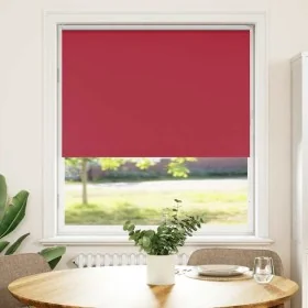Estor Enrollable Opaco Rojo 90x130 cm Tela Ancho 85,7 cm de , Persianas y estores - Ref: Foro24-4011750, Precio: 22,11 €, Des...
