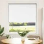 Estor Enrollable Opaco Blanco 95x150 cm Tela Ancho 90,7 cm de , Persianas y estores - Ref: Foro24-4011907, Precio: 19,06 €, D...