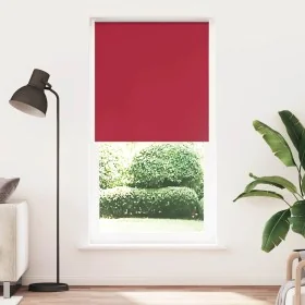 Estor Enrollable Opaco Rojo 100x230 cm Tela Ancho 95,7 cm de , Persianas y estores - Ref: Foro24-4011856, Precio: 23,05 €, De...
