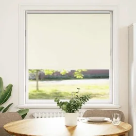 Estor Enrollable Opaco Blanco Roto 100x130cm Tela Ancho 95,7cm de , Persianas y estores - Ref: Foro24-4011622, Precio: 19,52 ...