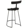 Taburetes de barra 2 uds negro 49x43x88 cm madera maciza mango de , Taburetes de cocina - Ref: Foro24-4013516, Precio: 150,48...