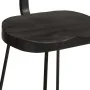 Taburetes de barra 2 uds negro 49x43x88 cm madera maciza mango de , Taburetes de cocina - Ref: Foro24-4013516, Precio: 150,48...