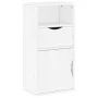 Mueble auxiliar con cajón ODDA blanco 40x24x79 cm madera pino de , Aparadores - Ref: Foro24-4103600, Precio: 63,02 €, Descuen...