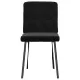Sillas de comedor 4 unidades terciopelo negro by , dining chairs - Ref: Foro24-3315292, Price: 163,06 €, Discount: %