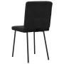 Sillas de comedor 4 unidades terciopelo negro by , dining chairs - Ref: Foro24-3315292, Price: 163,06 €, Discount: %