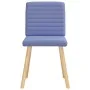 Sillas de comedor 4 uds tela azul jeans von , Essstühle - Ref: Foro24-3315284, Preis: 198,40 €, Rabatt: %