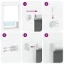 Estor Enrollable Opaco Blanco 150x210 cm Tela Ancho 146,6 cm de , Persianas y estores - Ref: Foro24-4011970, Precio: 33,05 €,...