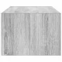 Mueble de TV con luces LED sonoma gris 100X35,5x25 cm de , Muebles TV - Ref: Foro24-860243, Precio: 84,06 €, Descuento: %