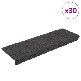 Alfombrilla autoadhesiva escalera 30 uds antracita 65x21x4 cm de , Alfombrillas para escalones - Ref: Foro24-3365699, Precio:...