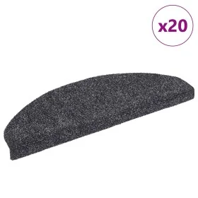 Alfombrilla autoadhesiva escalera 20 uds gris oscuro 65x21x4 cm de , Alfombrillas para escalones - Ref: Foro24-3365644, Preci...