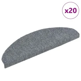 Alfombrilla autoadhesiva escalera 20 uds gris claro 65x21x4 cm de , Alfombrillas para escalones - Ref: Foro24-3365646, Precio...