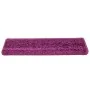 Alfombrilla escalera 30 uds 65x21x4 cm violeta de , Alfombrillas para escalones - Ref: Foro24-3365830, Precio: 141,39 €, Desc...