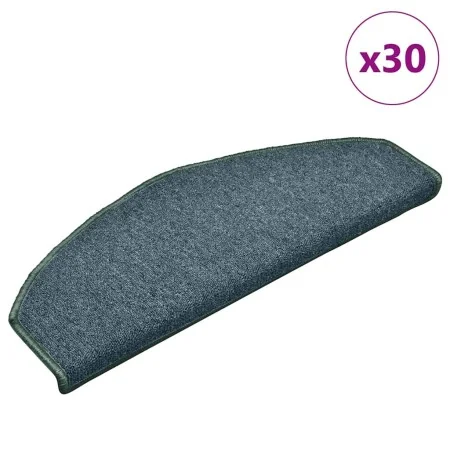 Alfombrilla escalera 30 uds verde oscuro 65x24x4 cm de , Alfombrillas para escalones - Ref: Foro24-3365757, Precio: 125,44 €,...
