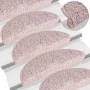 Alfombrilla escalera 30 uds rosa clara 56x17x3 cm de , Alfombrillas para escalones - Ref: Foro24-3365807, Precio: 135,39 €, D...