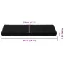 Alfombrilla escalera 30 uds 65x21x4 cm negro de , Alfombrillas para escalones - Ref: Foro24-3365826, Precio: 200,61 €, Descue...