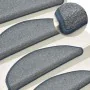 Alfombrilla escalera 30 uds gris claro and azul 56x17x3 cm de , Alfombrillas para escalones - Ref: Foro24-3365748, Precio: 84...