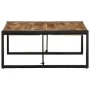 Mesa de centro 80x80x35 cm madera maciza de mango rugosa by , Coffee table - Ref: Foro24-4016670, Price: 121,40 €, Discount: %