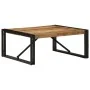 Mesa de centro 80x80x35 cm madera maciza de mango rugosa by , Coffee table - Ref: Foro24-4016670, Price: 121,40 €, Discount: %