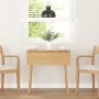 Dining Table Natural Solid Wood Rubber de , Mesas de cocina y de comedor - Ref: Foro24-4102535, Precio: 134,01 €, Descuento: %