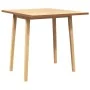 Dining Table Natural Solid Wood Rubber de , Mesas de cocina y de comedor - Ref: Foro24-4102535, Precio: 134,01 €, Descuento: %