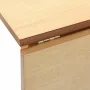Dining Table Natural Solid Wood Rubber de , Mesas de cocina y de comedor - Ref: Foro24-4102535, Precio: 134,01 €, Descuento: %