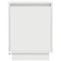 Mesillas de noche con luces LED 2 uds blanco 38x34x50 cm de , Mesitas de noche - Ref: Foro24-861266, Precio: 83,70 €, Descuen...