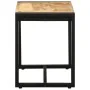 Banco 60x35x45 cm madera maciza de mango rugoso de , Bancos para recibidores y almacenamiento - Ref: Foro24-4015977, Precio: ...