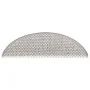 Alfombrilla autoadhesiva escalera sisal 30uds Platina 56x17x3cm de , Alfombrillas para escalones - Ref: Foro24-3365858, Preci...