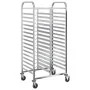 Carro con bandejas y 32 contenedores GN 75x55x162,5 cm de , Carros de cocina y comedor - Ref: Foro24-4108072, Precio: 215,20 ...