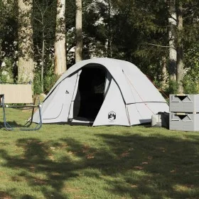 Tienda de campaña 4 personas tela opaca impermeable blanco de , Tiendas de campaña - Ref: Foro24-4009561, Precio: 148,52 €, D...
