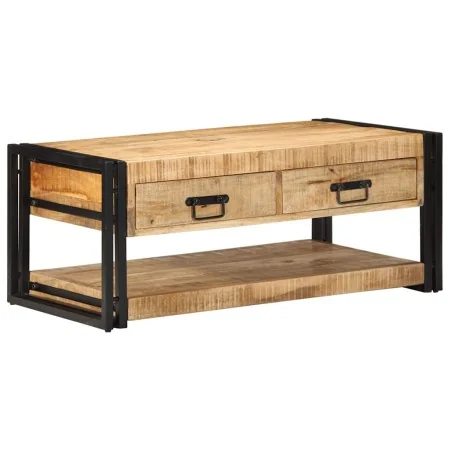 Mesa de centro 90x50x38 cm de madera maciza de mango de , Mesas de centro - Ref: Foro24-4016685, Precio: 208,04 €, Descuento: %